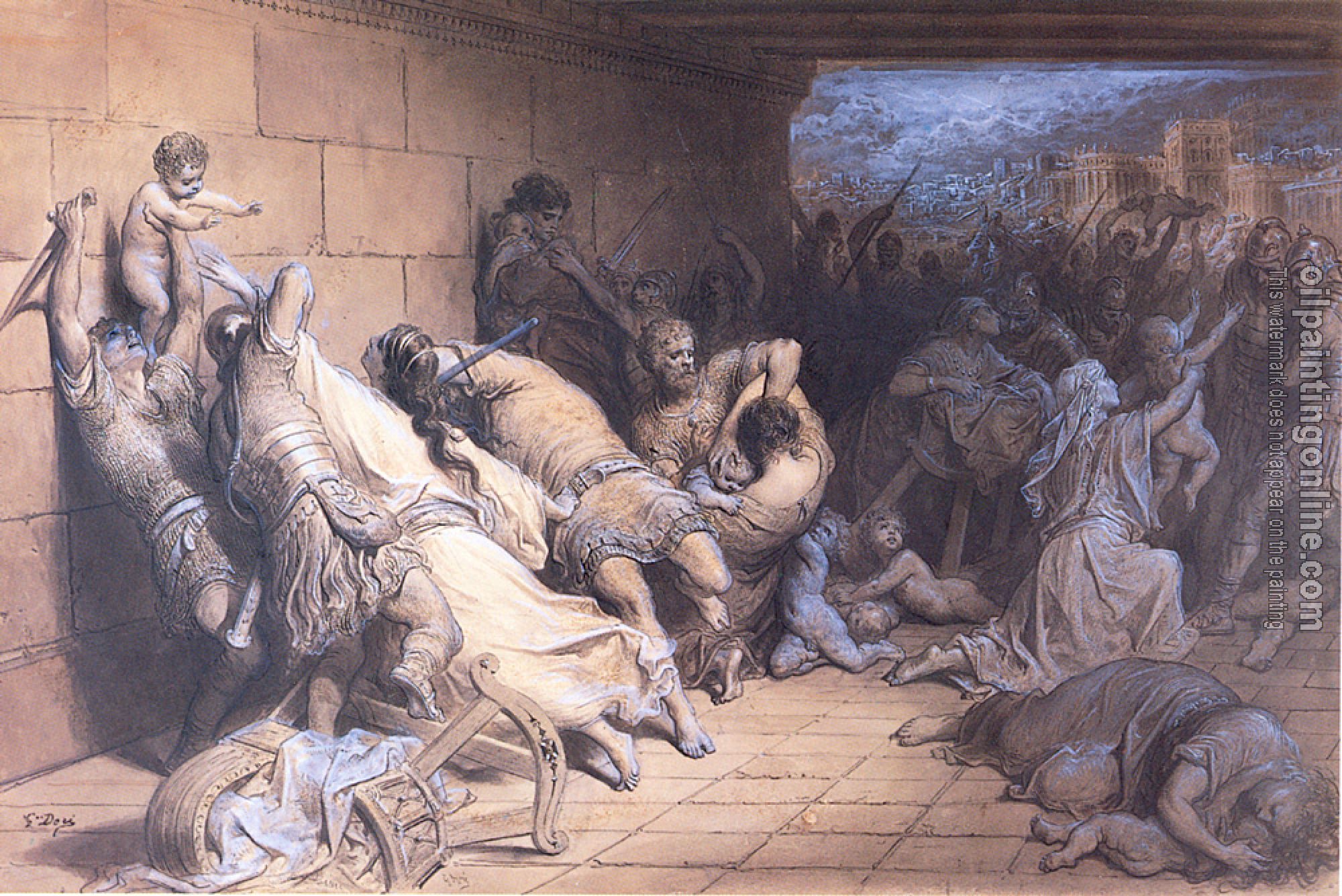 Paul Gustave Dore - The Martyrdom of the Holy Innocents